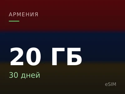 20 ГБ · 30 дней