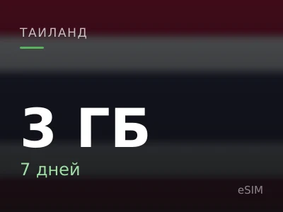 3 ГБ · 7 дней
