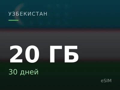 20 ГБ · 30 дней