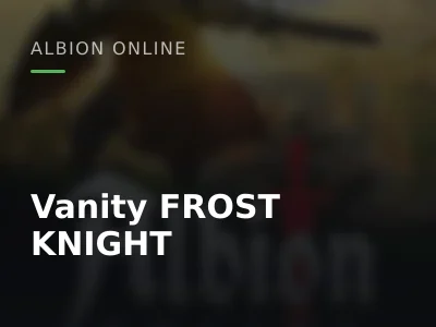 Vanity FROST KNIGHT