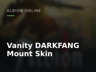 Vanity DARKFANG Mount Skin