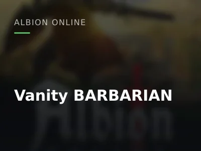 Vanity BARBARIAN