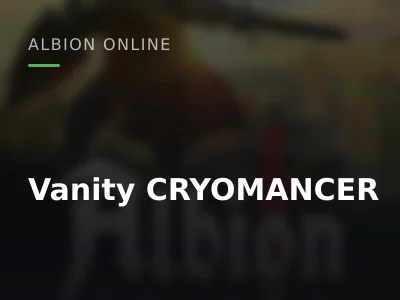 Vanity CRYOMANCER