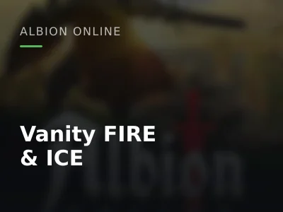Vanity FIRE & ICE