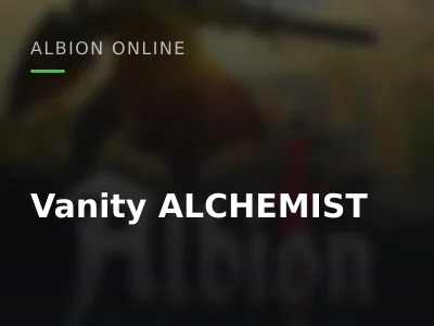 Vanity ALCHEMIST