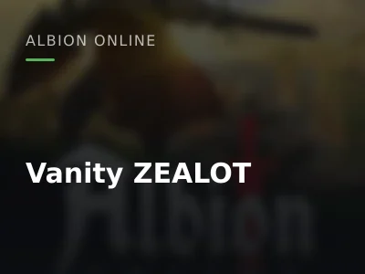 Vanity ZEALOT