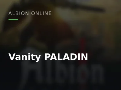 Vanity PALADIN