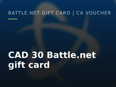 CAD 30 Battle.net gift card