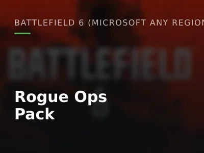 Rogue Ops Pack