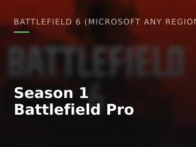 Season 1 Battlefield Pro