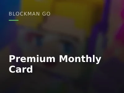 Premium Monthly Card