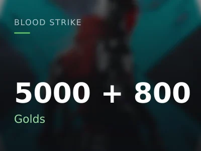 5000 + 800 Golds