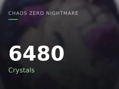 6480 Crystals