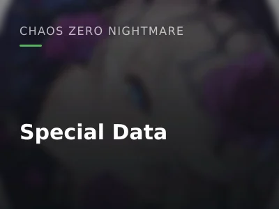 Special Data