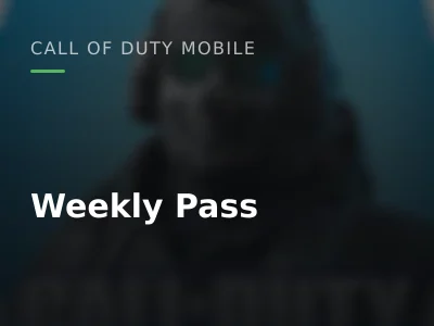 Weekly Pass