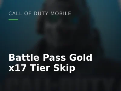 Battle Pass Gold x17 Tier Skip