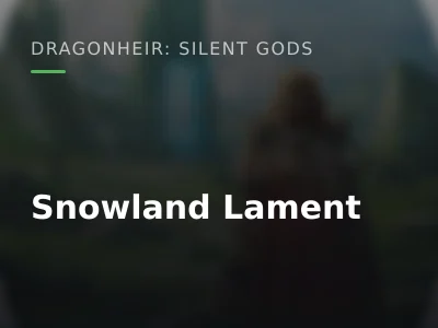 Snowland Lament