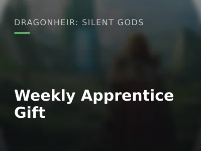 Weekly Apprentice Gift