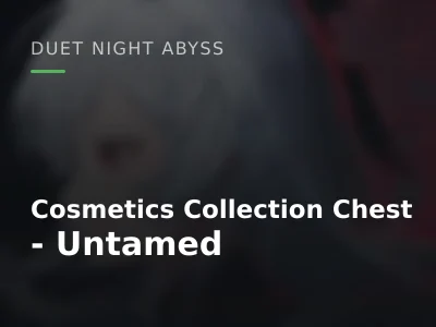 Cosmetics Collection Chest - Untamed