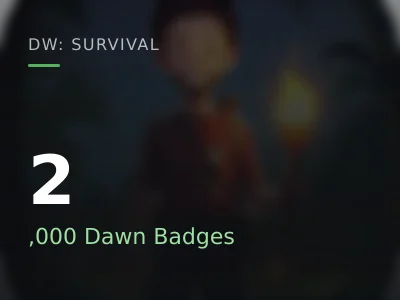 2,000 Dawn Badges