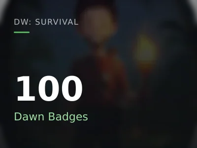 100 Dawn Badges