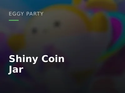 Shiny Coin Jar