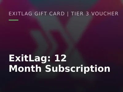 ExitLag: 12 Month Subscription