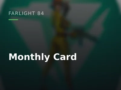 Monthly Card