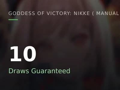 10 Draws Guaranteed