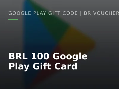 BRL 100 Google Play Gift Card