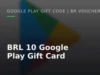 BRL 10 Google Play Gift Card