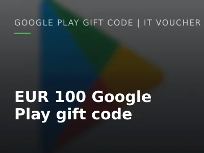 EUR 100 Google Play gift code