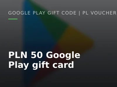 PLN 50 Google Play gift card