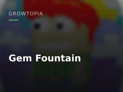 Gem Fountain