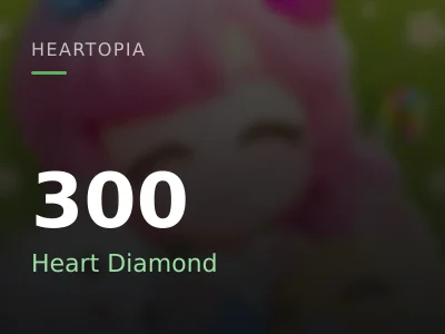 300 Heart Diamond