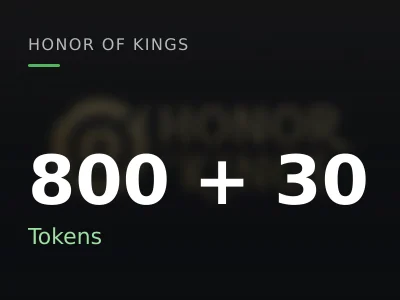 800 + 30 Tokens