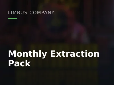 Monthly Extraction Pack
