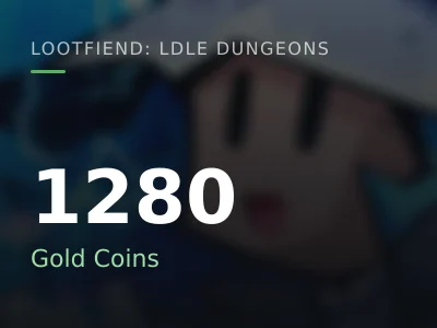 1280 Gold Coins