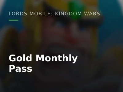 Gold Monthly Pass