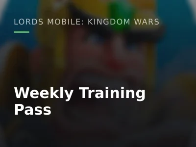 Weekly Training Pass