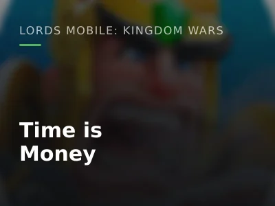 Time is Money