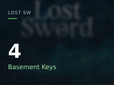 4 Basement Keys