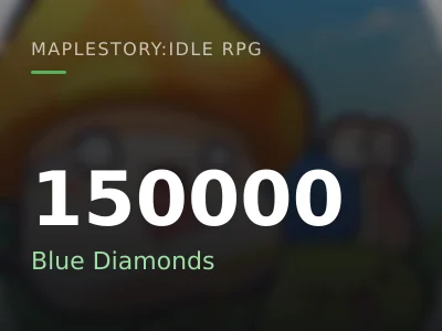 150000 Blue Diamonds