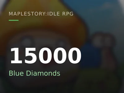 15000 Blue Diamonds