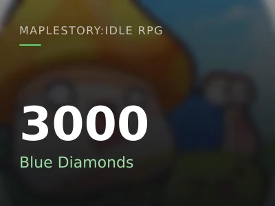 3000 Blue Diamonds
