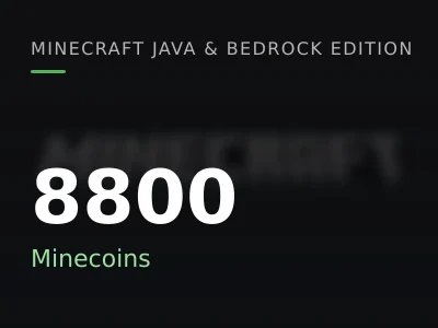 8800 Minecoins