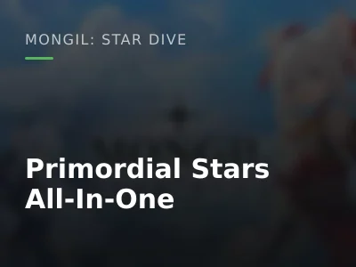 Primordial Stars All-In-One