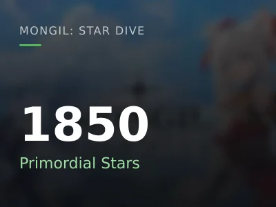 1850 Primordial Stars