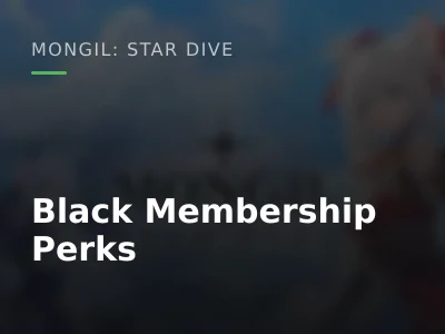 Black Membership Perks