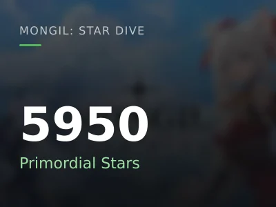 5950 Primordial Stars